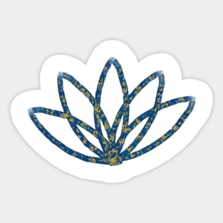 Blue Lotus Sticker